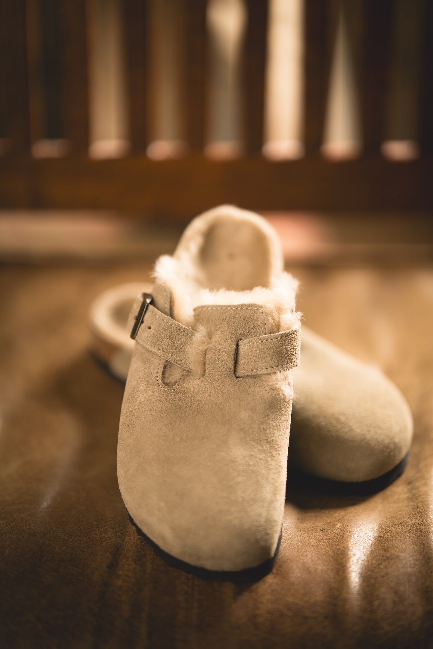 Boston Shearling Suede